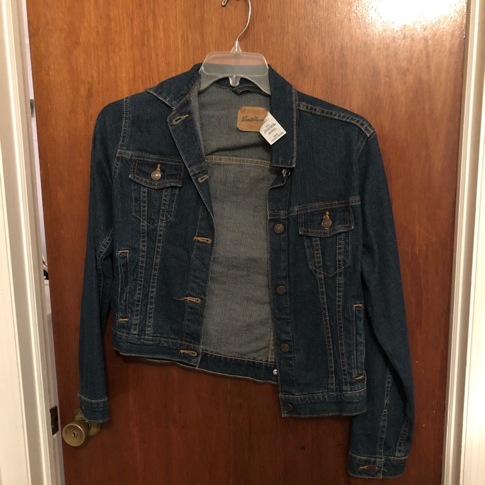 Never worn denim jacket